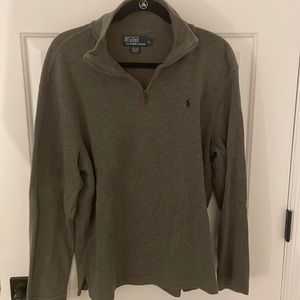 Ralph lauren quarter zip sweater